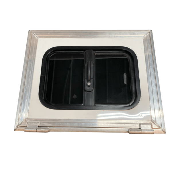 Dropdown Window for Trailer White Used