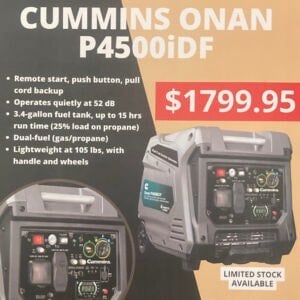 CUMMINS ONAN P4500iDF